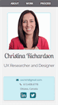 Mobile Screenshot of christinarichardson.ca